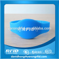 Silicone rfid bracelet/wristband silica with F08 chip